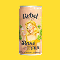 6 x Rebel Rosé - 200ml can with&nbsp;CBD